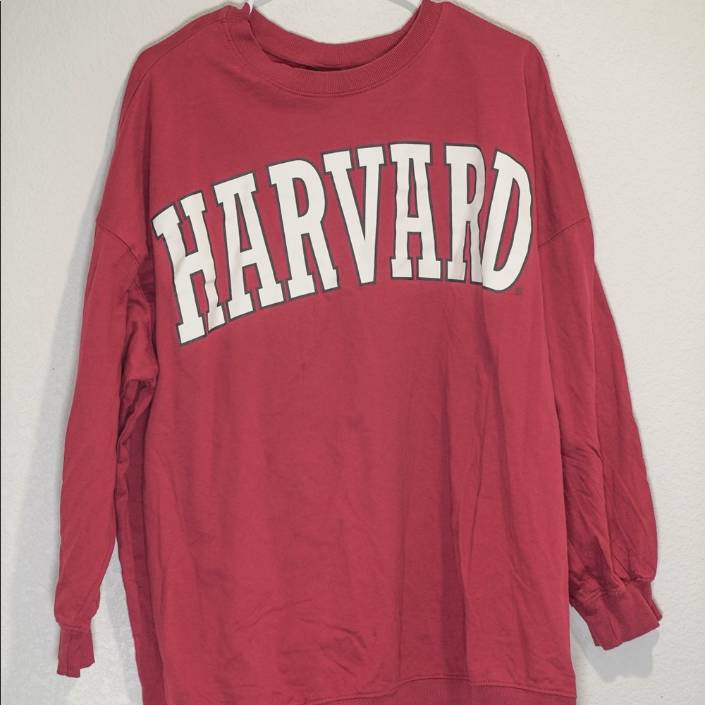 Harvard sweater